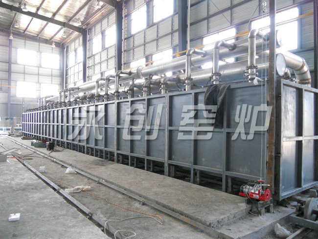 30米低溫燃氣隧道窯